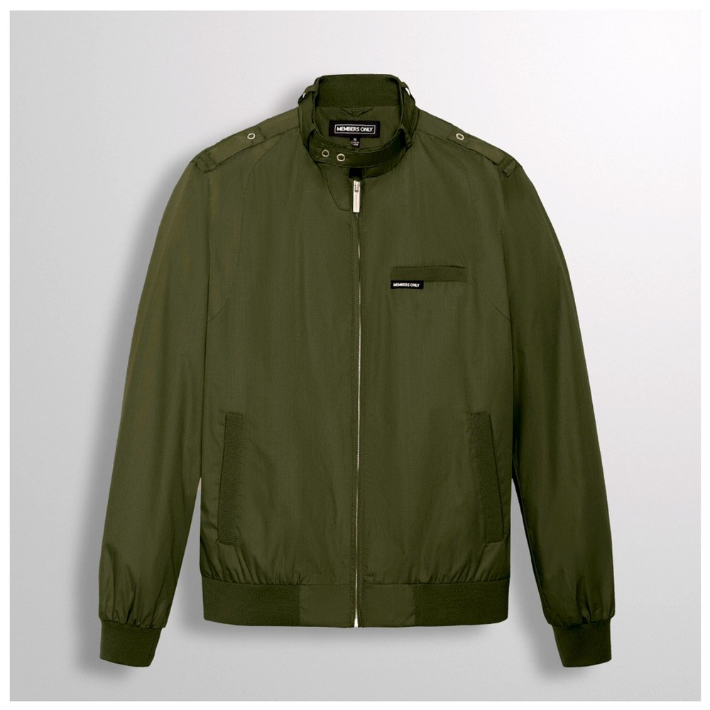 Members Only Classic Iconic Racer Jacket